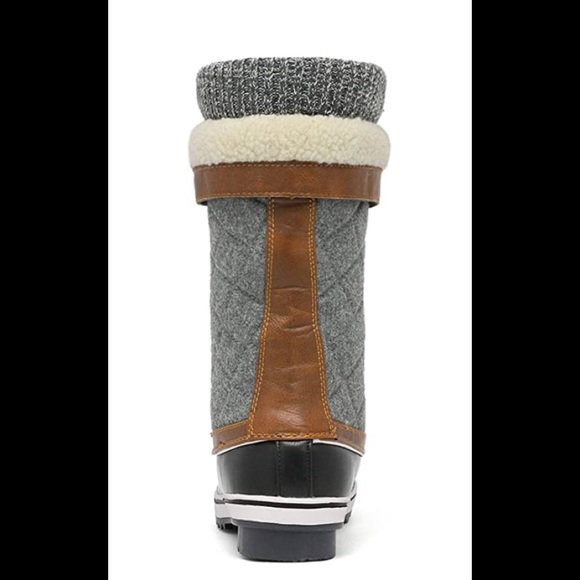 New Womens Waterproof Anti Slip Fleece Interior Ski Snow Boots Multiple Sizes - Picture 2 of 3